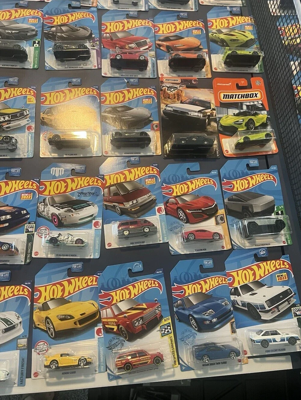 Hot Wheels 1:64 Car Lot Of 113 2020-2023 Unopened Carded Mainline Supercar JDM